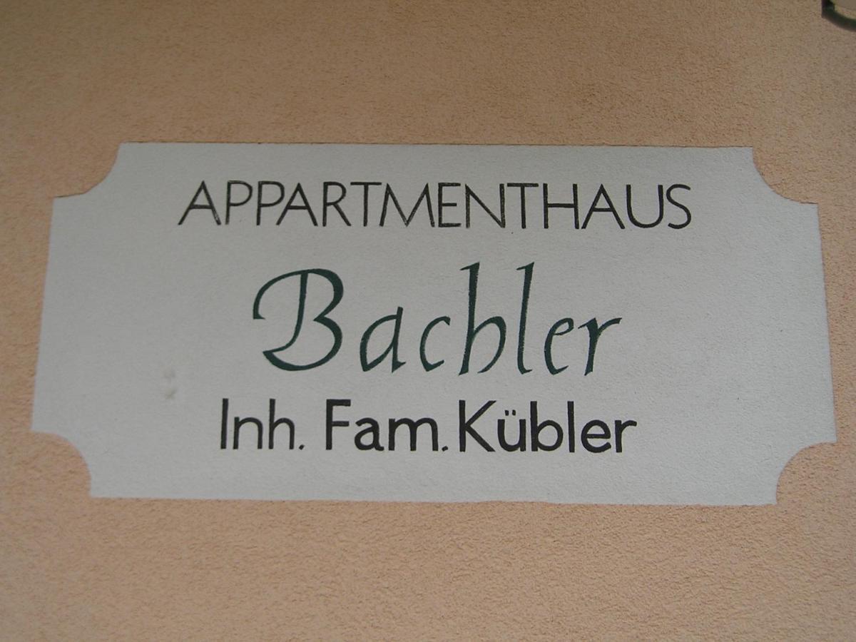 Appartmenthaus Bachler מראה חיצוני תמונה